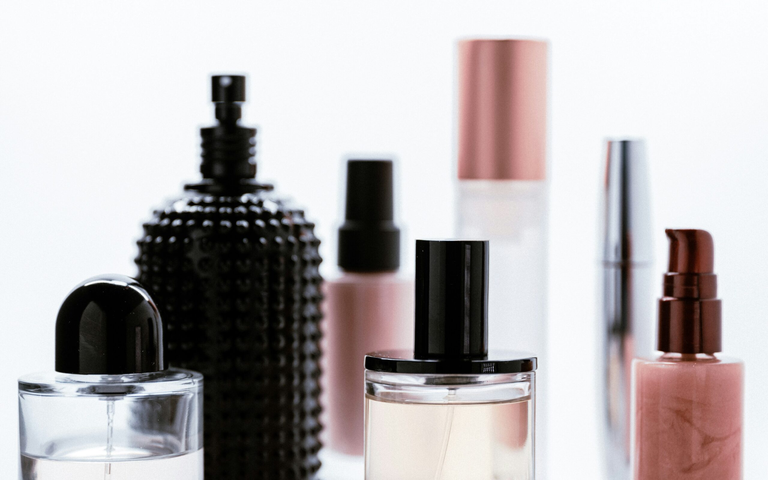 Close-up photo of top-rated waterproof makeup products