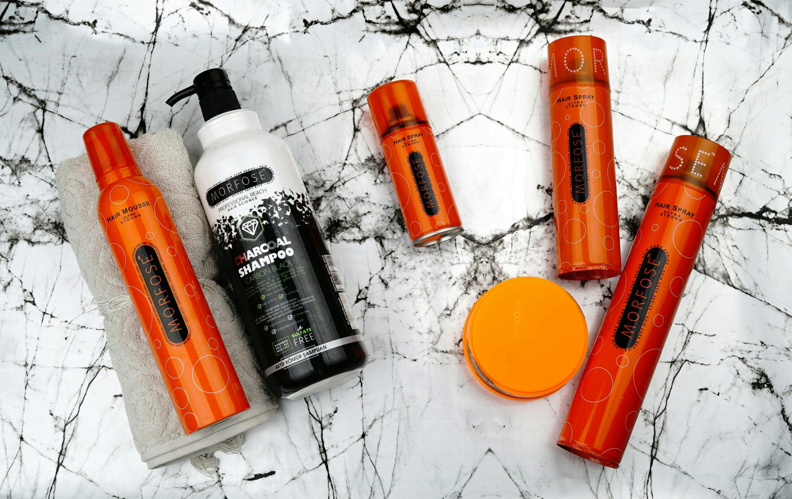 A photo showing waterproof concealer holding up against sweat and humidity