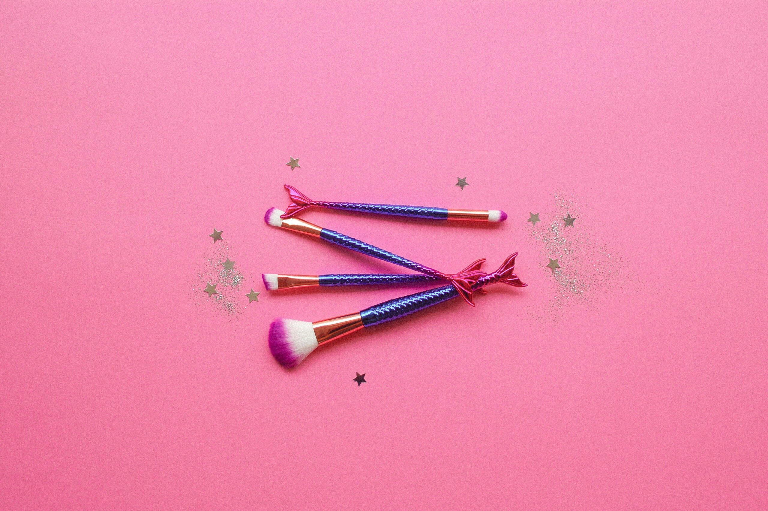 Close-up image demonstrating proper technique for applying waterproof mascara